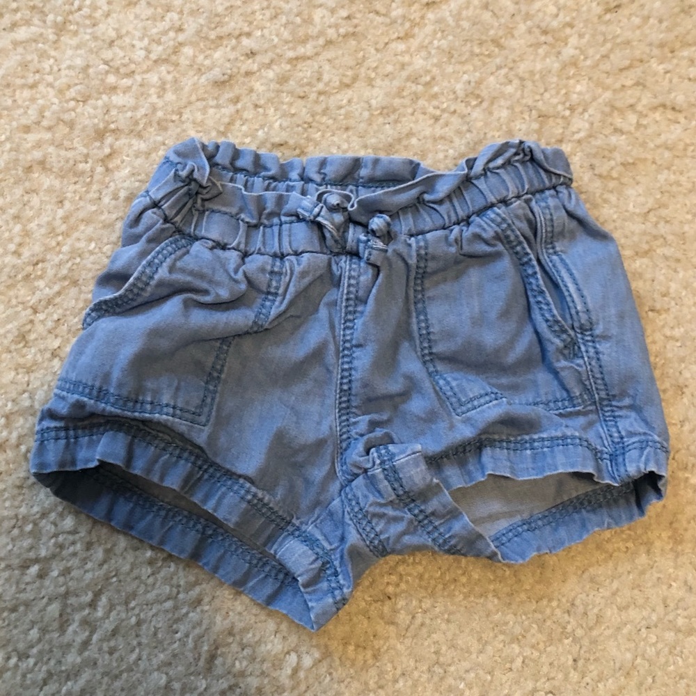 Baby denim shorts